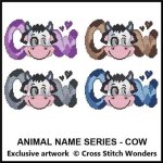 (image for) Animal Name Series - COW